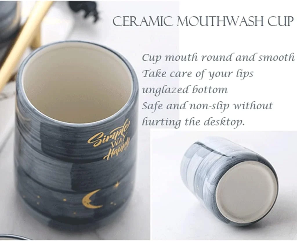 ست لوازم جانبی سرامیکی حمام 5 تکه طرح رمانتیک ستاره ای برای روشویی شامل جای مایع صابون، جا مسواکی، سینی و بطری پمپ (سبز 6 تکه) ست لوازم جانبی سرامیکی حمام 5 تکه طرح رمانتیک ستاره ای برای روشویی شامل جای مایع صابون، جا مسواکی، سینی و بطری پمپ (سبز 6 تکه)