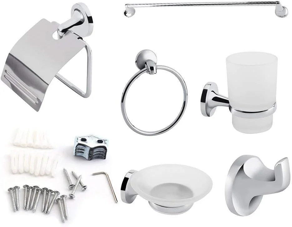 ست لوازم حمام، لوازم جانبی حمام بادوام، صرفه جویی در فضا و مقاوم برای سازماندهی حمام ست لوازم حمام، لوازم جانبی حمام بادوام، صرفه جویی در فضا و مقاوم برای سازماندهی حمام