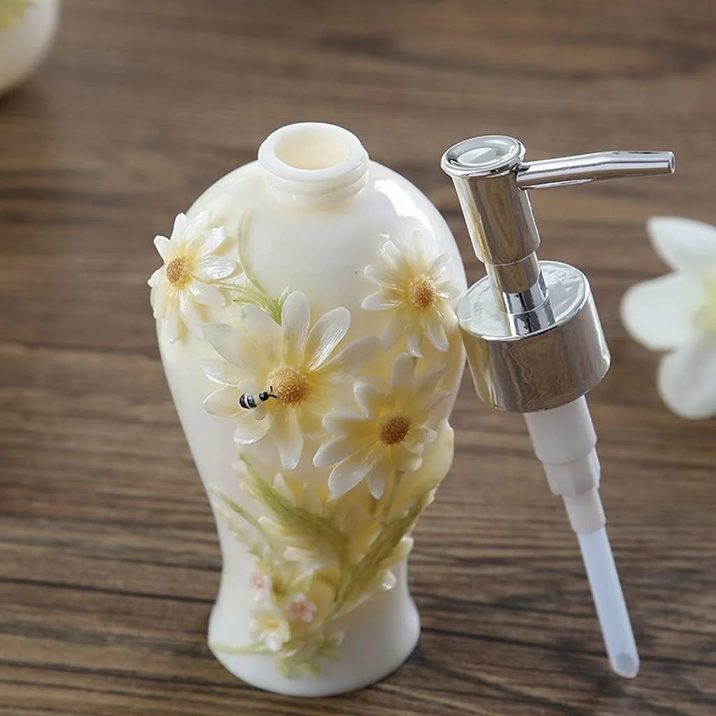 ست لوازم جانبی حمام، ست حمام رزینی، ست 5 تکه حمام با جا مایع صابون، جا مسواکی، لیوان و جا صابونی (رنگ: سفید، سایز: ست 5 تکه) ست لوازم جانبی حمام، ست حمام رزینی، ست 5 تکه حمام با جا مایع صابون، جا مسواکی، لیوان و جا صابونی (رنگ: سفید، سایز: ست 5 تکه)