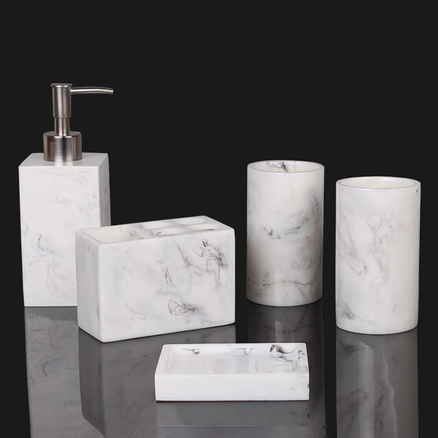 ست لوازم بهداشتی رزینی حمام، ست حمام رزینی، ست لوازم جانبی لوکس حمام، ست لوازم جانبی حمام، لوازم جانبی بهداشتی، شامل جا مسواکی، جا مایع صابون، جا صابونی، و لیوان مسواک ست لوازم بهداشتی رزینی حمام، ست حمام رزینی، ست لوازم جانبی لوکس حمام، ست لوازم جانبی حمام، لوازم جانبی بهداشتی، شامل جا مسواکی، جا مایع صابون، جا صابونی، و لیوان مسواک