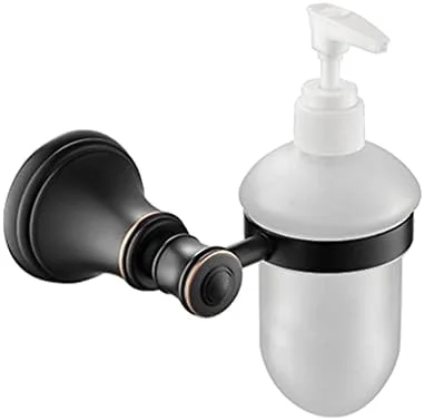 ست لوازم جانبی حمام، حلقه حوله، آویز لباس، جا دستمال کاغذی، برس توالت، جا صابونی، نگهدارنده سشوار، نصب شده روی دیوار