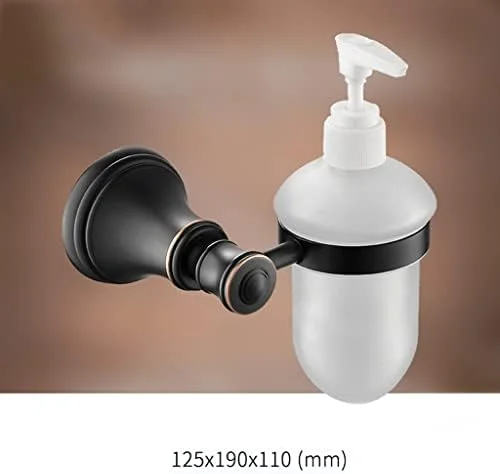 ست لوازم جانبی حمام، حلقه حوله، آویز لباس، جا دستمال کاغذی، برس توالت، جا صابونی، نگهدارنده سشوار، نصب شده روی دیوار