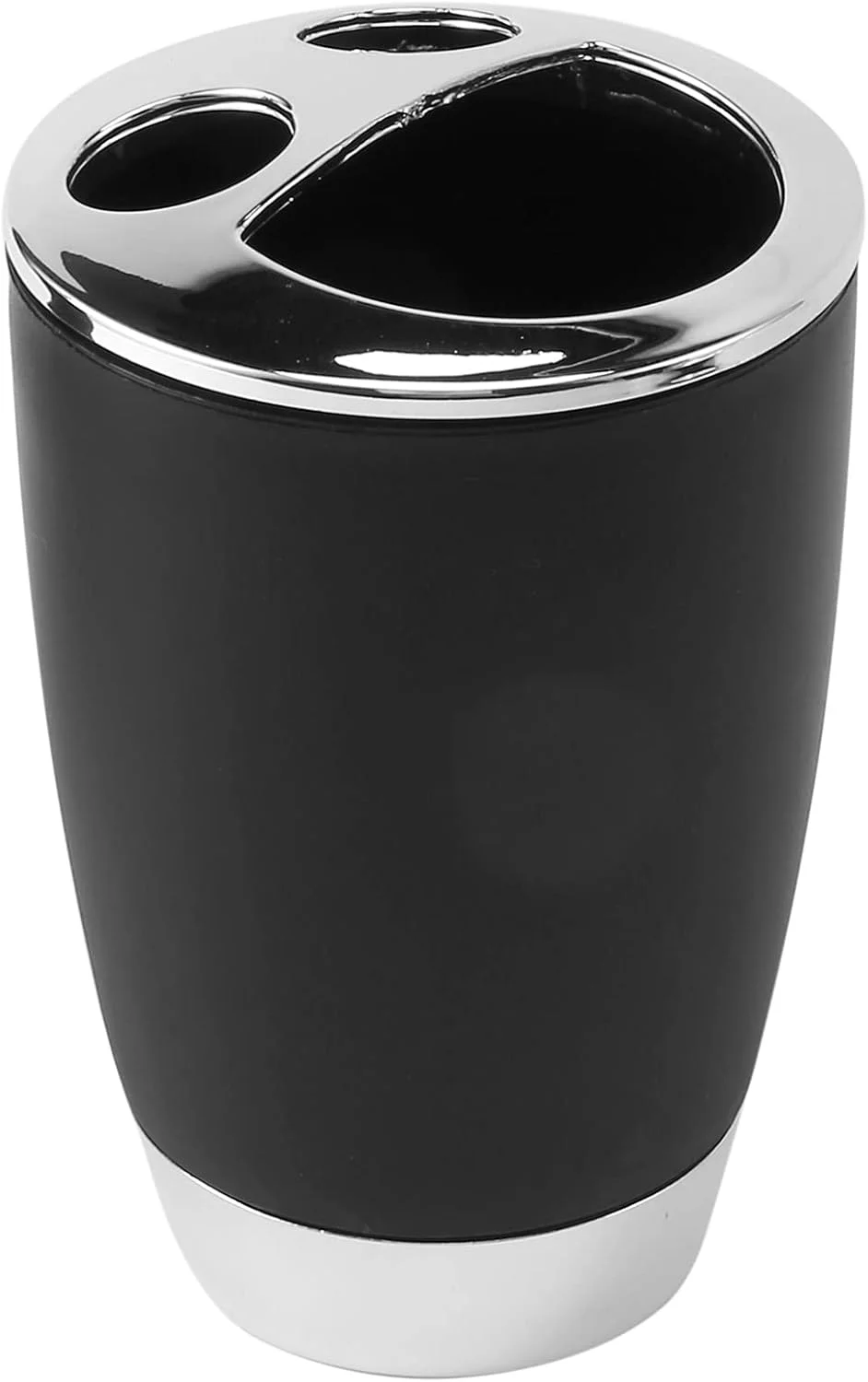 ست لوازم حمام 4 تکه شامل جای صابون، لیوان، جا مسواکی و مایع دستشویی - مشکی ست لوازم حمام 4 تکه شامل جای صابون، لیوان، جا مسواکی و مایع دستشویی - مشکی