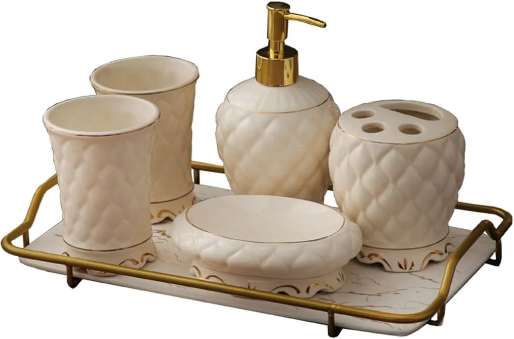 ست پنج تکه سرامیکی لوازم بهداشتی حمام ست پنج تکه سرامیکی لوازم بهداشتی حمام