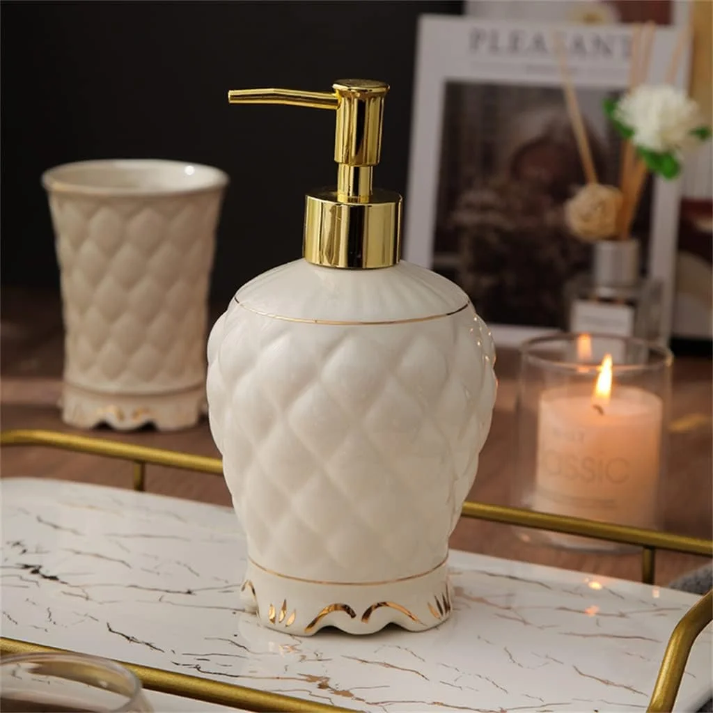 ست پنج تکه سرامیکی لوازم بهداشتی حمام