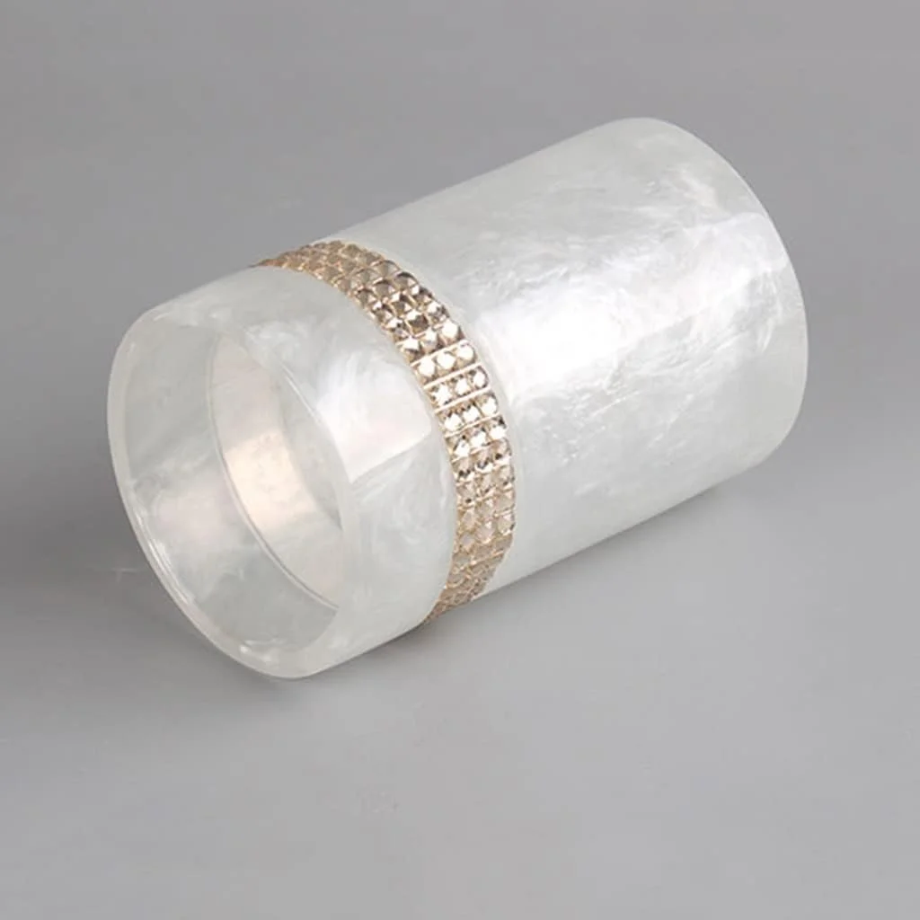 ست لوازم حمام ZLQHDG با سینی حمام، ست لوازم جانبی حمام 6 تکه خلاقانه شامل جا صابونی، جا مایع صابون، جا مسواکی و لیوان