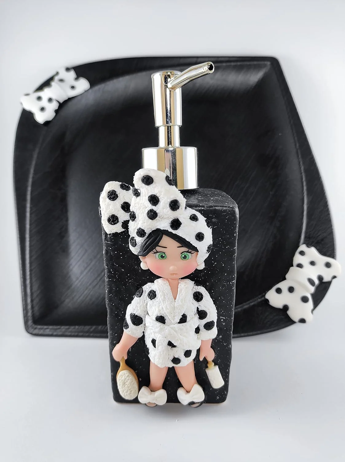 Bathroom set black and white Bathroom set black and white