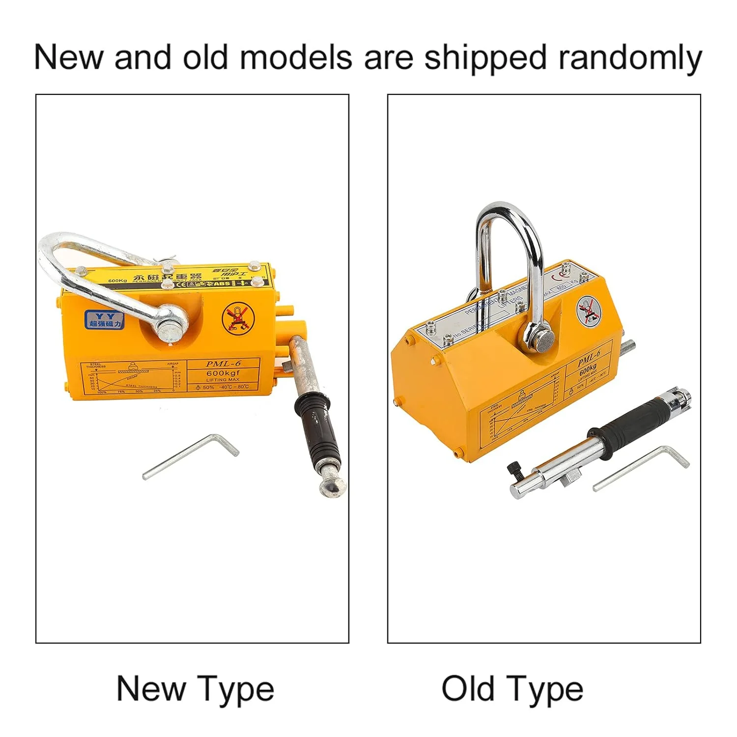 جرثقیل مغناطیسی دائمی GZDZHP، ابزار بالابر مغناطیسی قابل حمل 600 کیلوگرمی جرثقیل مغناطیسی دائمی GZDZHP، ابزار بالابر مغناطیسی قابل حمل 600 کیلوگرمی