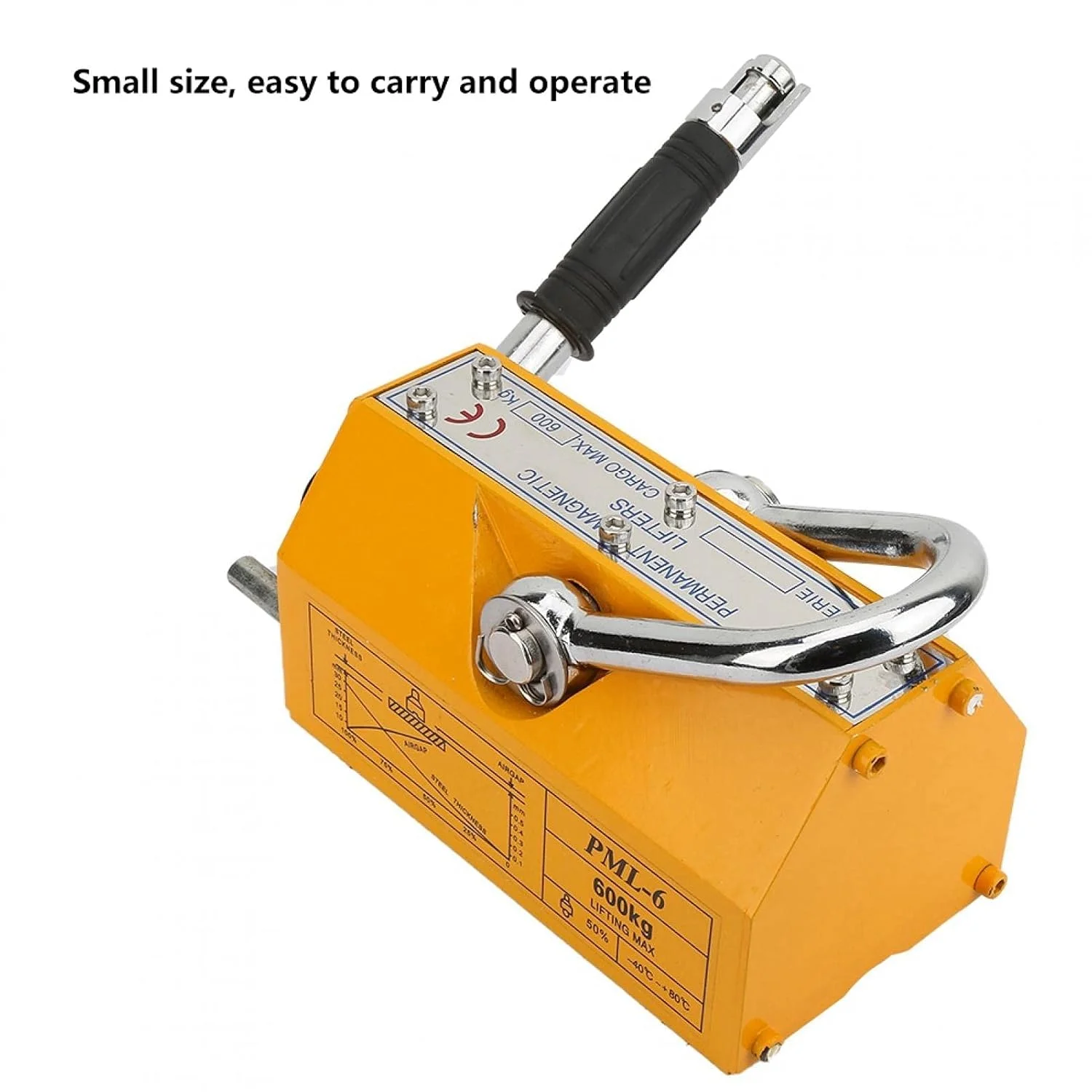 ابزار بالابر مغناطیسی، آهنربای بالابر ابزار برقی جرثقیل آهنربای دائمی قدرت بزرگ برای صنایع حمل و نقل