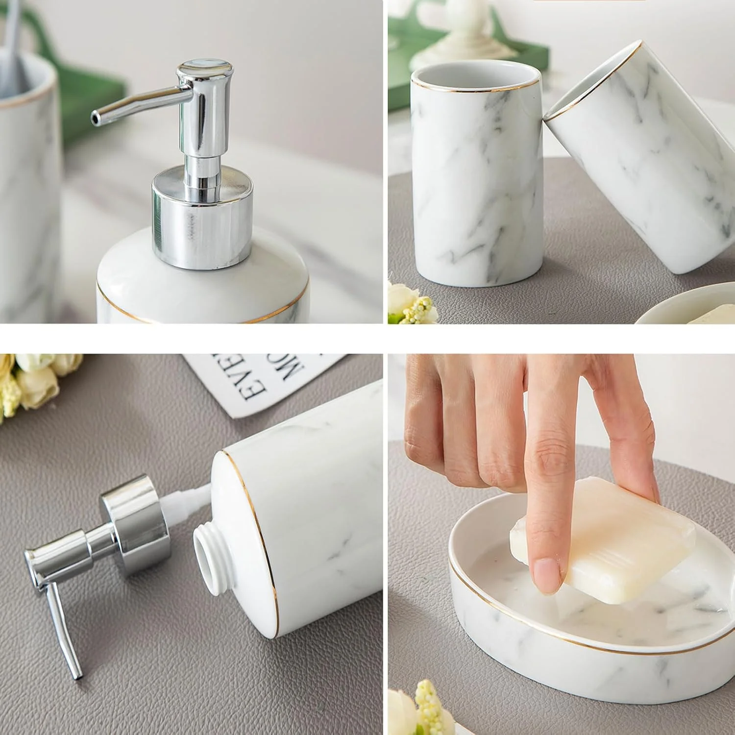 ست لوازم جانبی حمام، ست لوازم جانبی حمام سرامیکی، ست لوازم جانبی روی میز حمام، ست حمام، کیت لوازم جانبی بهداشتی، دکور حمام، ست برای خانه و هتل ها ست لوازم جانبی حمام، ست لوازم جانبی حمام سرامیکی، ست لوازم جانبی روی میز حمام، ست حمام، کیت لوازم جانبی بهداشتی، دکور حمام، ست برای خانه و هتل ها