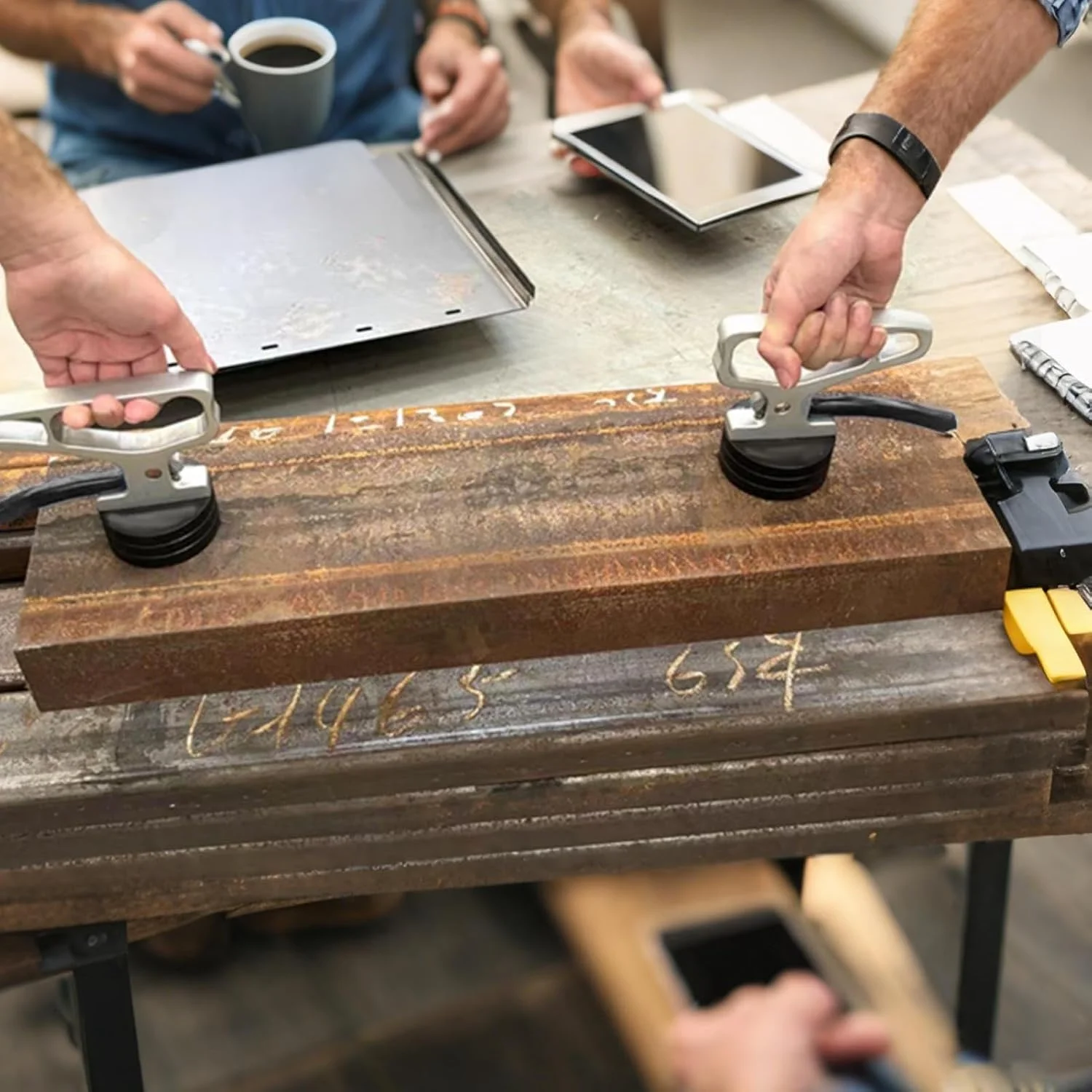 ابزار بازیابی آهنربایی | دسته بلندکننده مغناطیسی دستی قوی، جمع کننده ارگونومیک با مکش قوی برای صفحات آهنی، ابزار فولادی، گرفتن درب ها، میخ ها، کارگاه، اشیاء فلزی سنگین ابزار بازیابی آهنربایی | دسته بلندکننده مغناطیسی دستی قوی، جمع کننده ارگونومیک با مکش قوی برای صفحات آهنی، ابزار فولادی، گرفتن درب ها، میخ ها، کارگاه، اشیاء فلزی سنگین