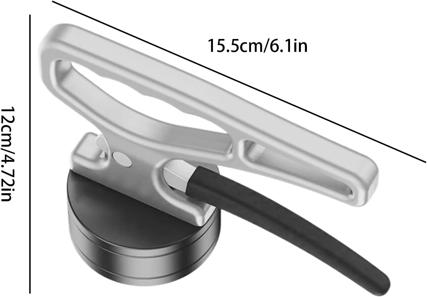 ابزار بازیابی آهنربایی | دسته بلندکننده مغناطیسی دستی قوی، جمع کننده ارگونومیک با مکش قوی برای صفحات آهنی، ابزار فولادی، گرفتن درب ها، میخ ها، کارگاه، اشیاء فلزی سنگین ابزار بازیابی آهنربایی | دسته بلندکننده مغناطیسی دستی قوی، جمع کننده ارگونومیک با مکش قوی برای صفحات آهنی، ابزار فولادی، گرفتن درب ها، میخ ها، کارگاه، اشیاء فلزی سنگین