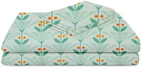 ست ملحفه کش‌دار کینگ سایز از جنس پنبه گلاسه ممتاز BSB HOME با تراکم بافت 180 و 2 روبالشتی هماهنگ، نرم، قابل تنفس، مقاوم در برابر چروک، مناسب برای تمام فصول، با ابعاد 183x198x25 سانتی‌متر.