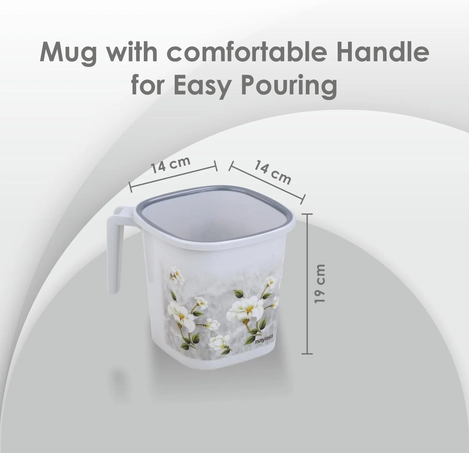 ست سرویس بهداشتی Nayasa طرح سنگ مرمر، ست 3 تکه (سطل 25 لیتری + لیوان 1500 میلی لیتری + چهارپایه) پلاستیکی، ایده آل برای خانه و محل کار، بزرگ، خاکستری ست سرویس بهداشتی Nayasa طرح سنگ مرمر، ست 3 تکه (سطل 25 لیتری + لیوان 1500 میلی لیتری + چهارپایه) پلاستیکی، ایده آل برای خانه و محل کار، بزرگ، خاکستری