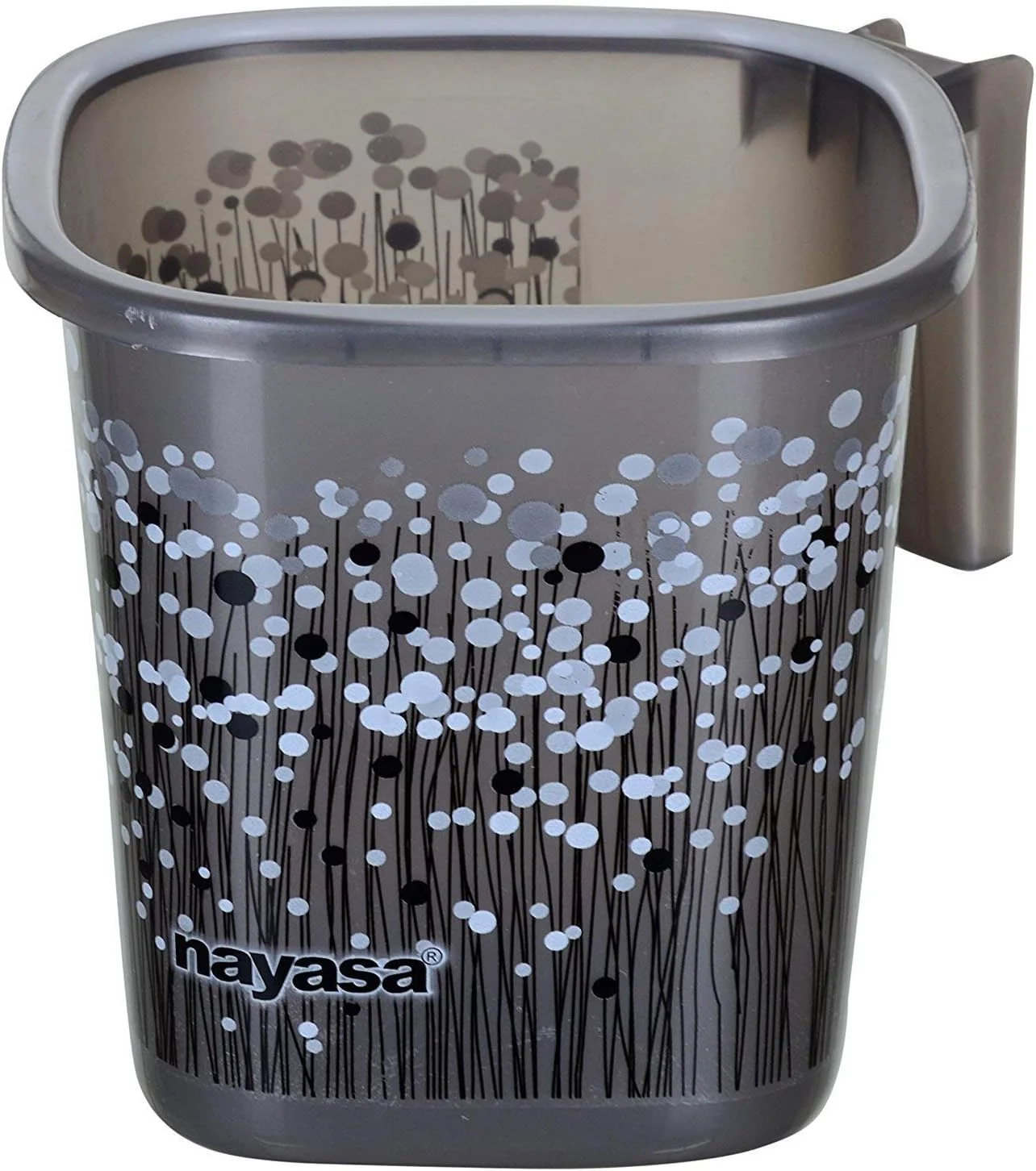 ست ۳ تکه پلاستیکی مربع دلوکس نایاسا فانک (سطل ۱۸ لیتری + لیوان ۱.۵ لیتری + چهارپایه) مشکی ست ۳ تکه پلاستیکی مربع دلوکس نایاسا فانک (سطل ۱۸ لیتری + لیوان ۱.۵ لیتری + چهارپایه) مشکی