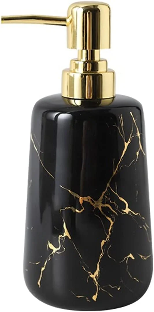 ظرف صابون مایع SEFVGHDF سفید مشکی سبز ست 5 تکه سرامیکی لوازم جانبی آشپزخانه حمام هتل برای حمام آشپزخانه ظرف صابون