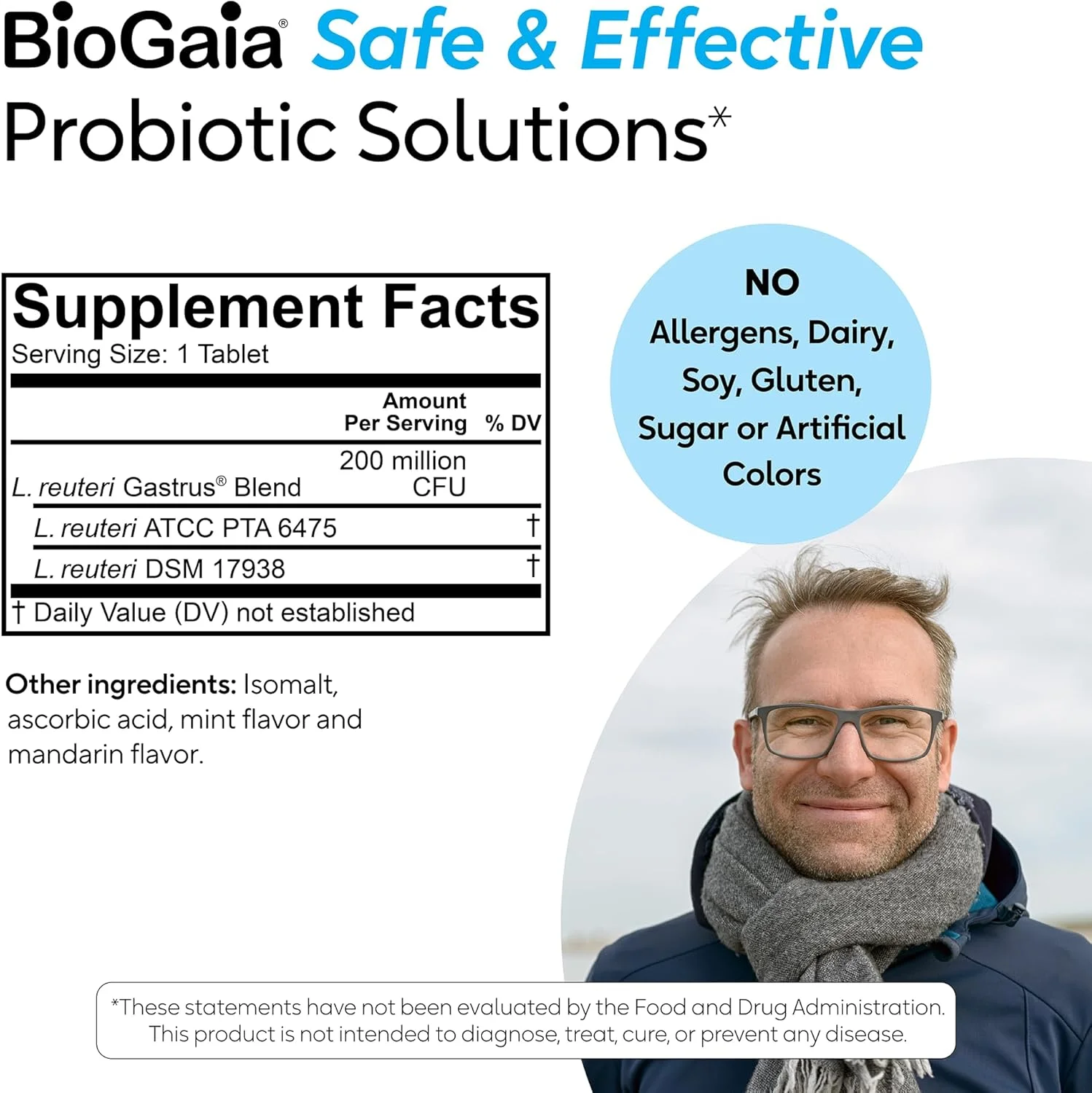 مکمل پروبیوتیک گاستروس BioGaia Everidis Health Sciences - 200 میلیون CFU 156676 مکمل پروبیوتیک گاستروس BioGaia Everidis Health Sciences - 200 میلیون CFU 156676