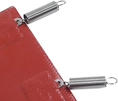 گرمکن بشکه فلزی MXGZ، پد گرمکن سیلیکونی 2000 واتی با فنر الاستیک و ترموستات، روکش حرارتی برقی بشکه برای بشکه 208 لیتری، گرمکن سطل 25x174 سانتی متر (UK)