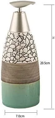 ست سرامیکی لوازم بهداشتی ۴ تکه Skywalk - شامل جا مایع صابون، لیوان، جا صابونی، جا مسواکی برای دکوراسیون حمام و هدیه منزل