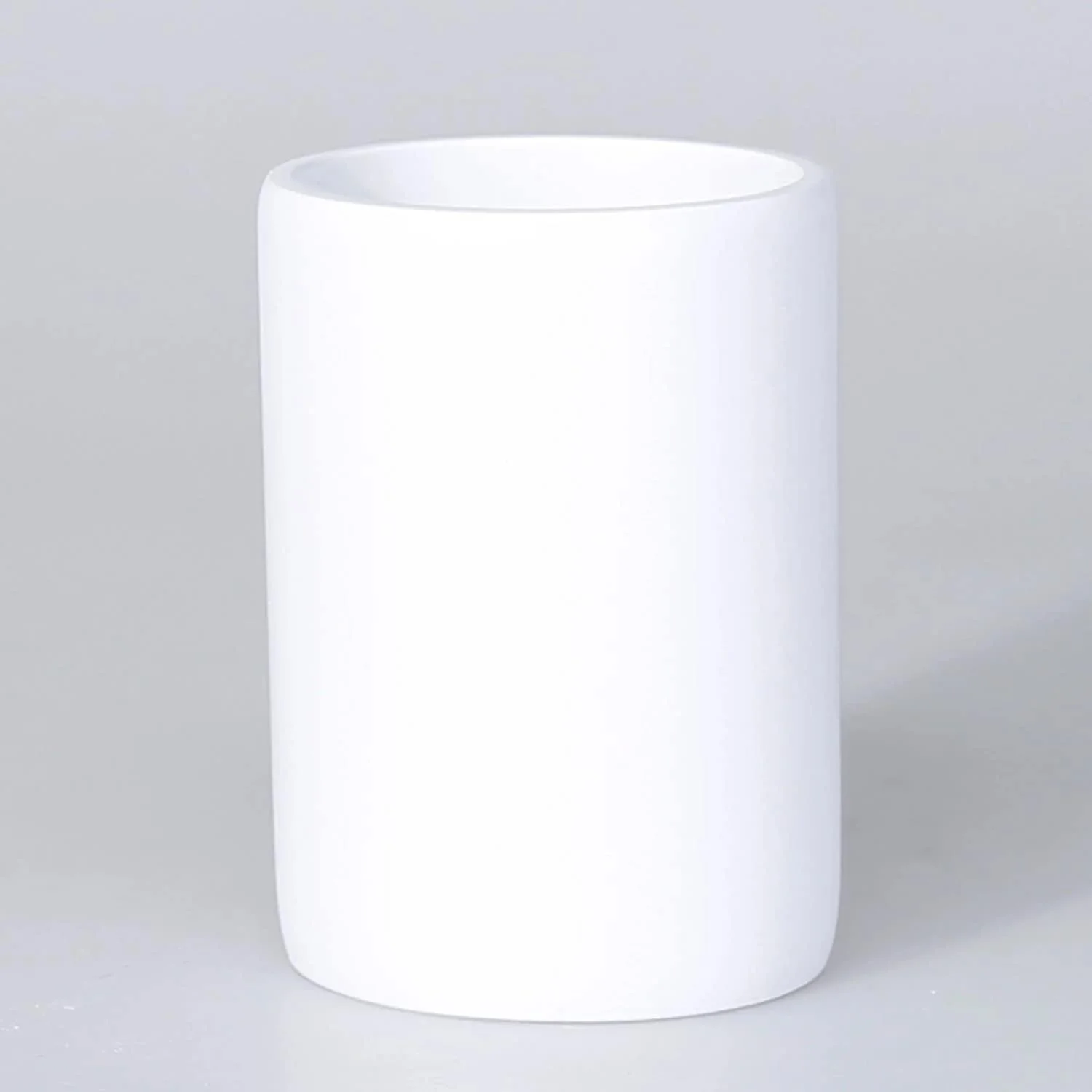 ست ۳ تکه لوازم حمام شامل سینی، جا صابونی و جا مسواکی (سفید)