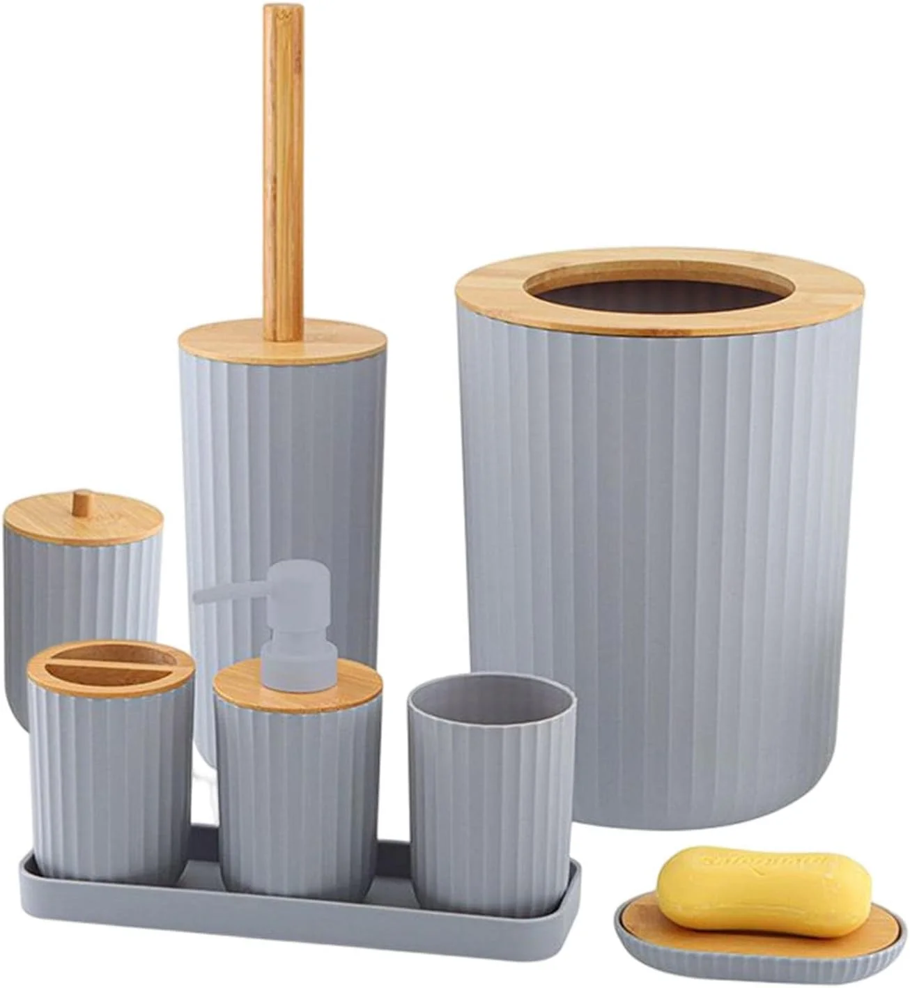 ست لوازم حمام، ست خلاقانه استیل ضد زنگ، ست حمام، دکوراسیون تزئینی پیشخوان روشویی برای هتل منزل