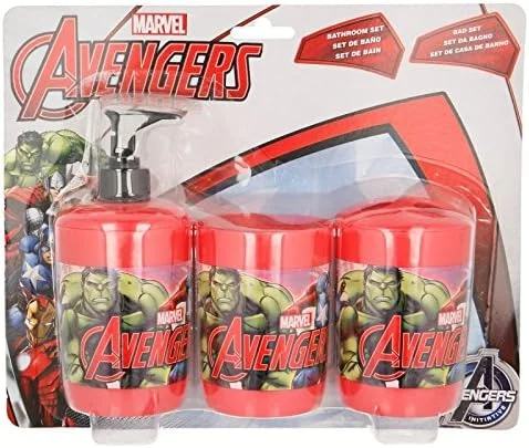 ست سه تکه لوازم حمام طرح انتقام جویان دیزنی