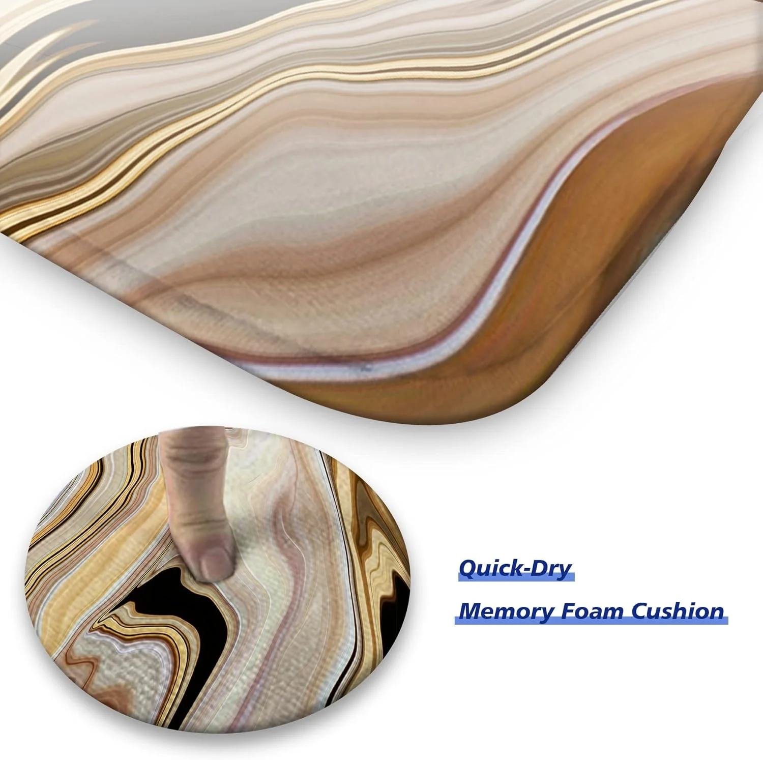 ست پرده حمام 4 تکه طرح سنگ مرمر طلایی به همراه پادری، پرده حمام طرح آبستره، پادری ضد لغزش و جاذب آب، پادری دور توالت و روکش درب توالت، بافت لوکس جوهر مشکی، سایز 72x72 اینچ ست پرده حمام 4 تکه طرح سنگ مرمر طلایی به همراه پادری، پرده حمام طرح آبستره، پادری ضد لغزش و جاذب آب، پادری دور توالت و روکش درب توالت، بافت لوکس جوهر مشکی، سایز 72x72 اینچ