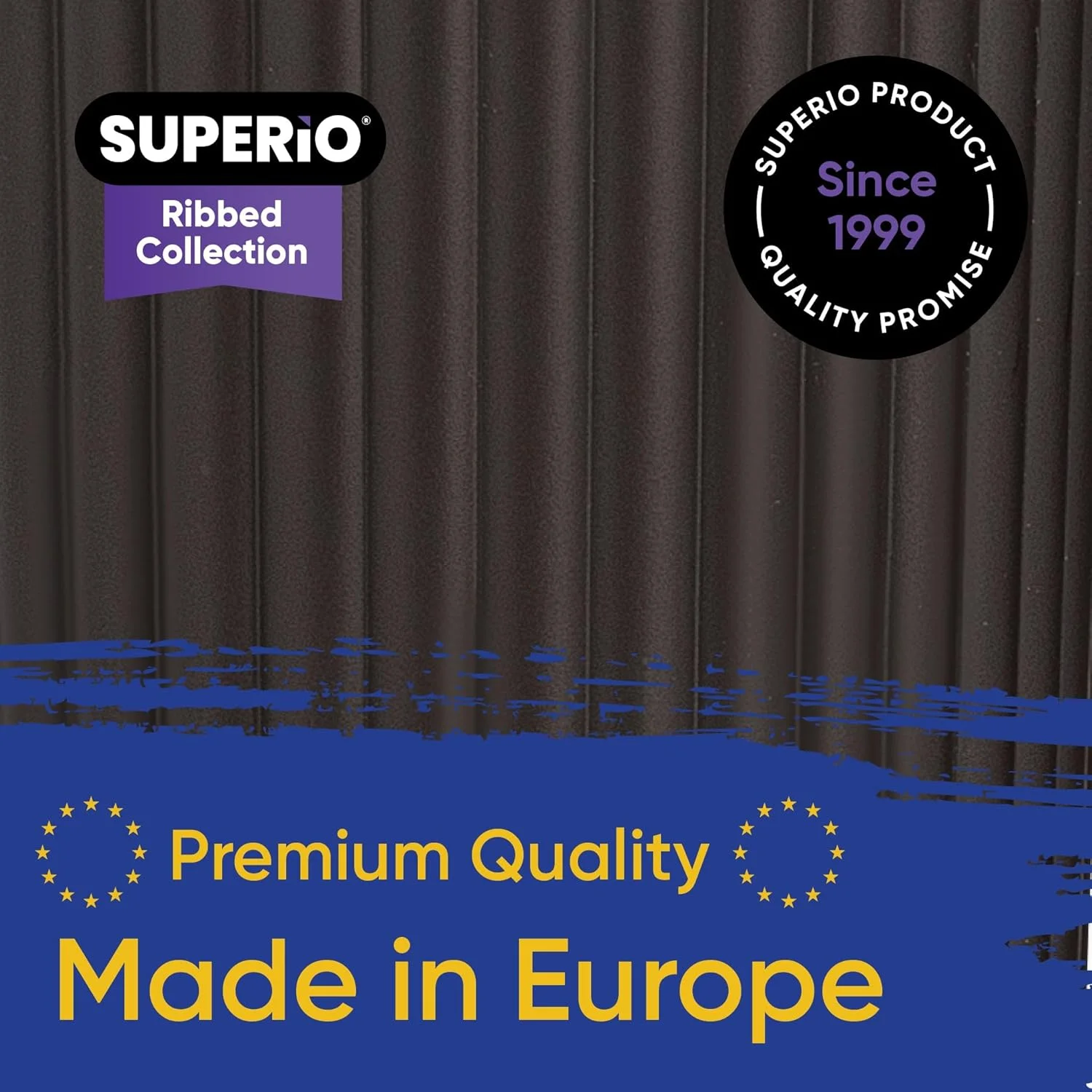 مجموعه راه راه سوپریو - ست لوازم جانبی پلاستیکی تزئینی حمام، قهوه ای (ست 4 تکه) جای صابون، جای مایع، جا مسواکی، سینی سازمان دهنده روشویی، دکور هدیه روی میز حمام