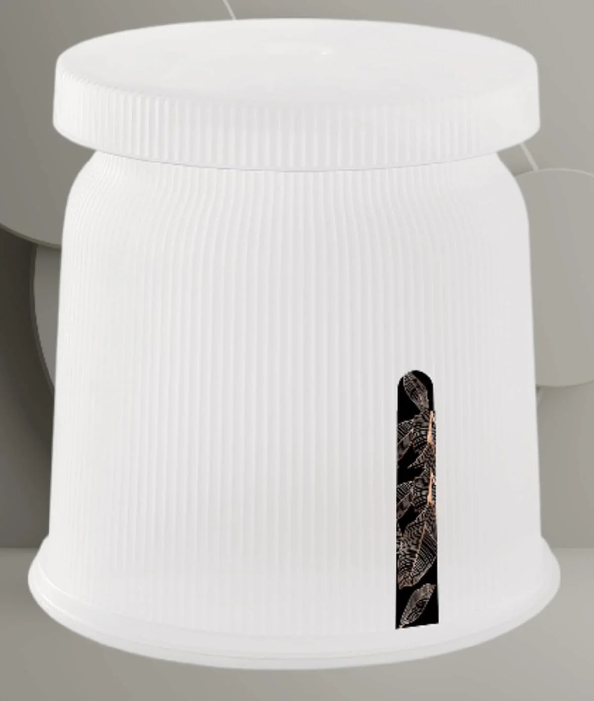 ست پلاستیکی حمام TeDeMel مدل نیو-تن 3 تکه، سطل 20 لیتری، چهارپایه/صندلی، لیوان 1 لیتری، سطل برای حمام، ست ترکیبی نظافت حمام (نیو-تن 3 سفید)