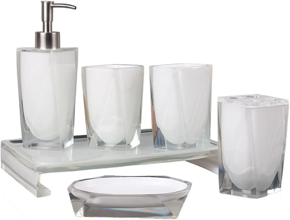 ست لیوان مسواک و دهانشویه، ست لوازم حمام، ست شستشوی حمام به سبک اروپایی ست لیوان مسواک و دهانشویه، ست لوازم حمام، ست شستشوی حمام به سبک اروپایی