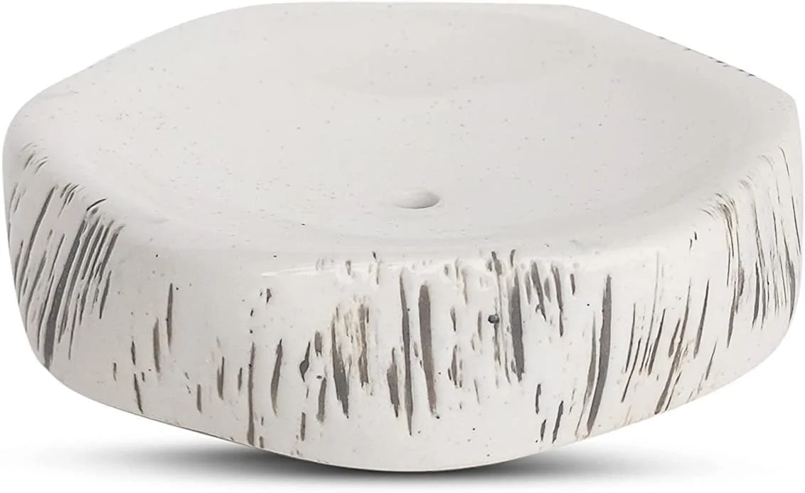 ست لوازم جانبی سرامیکی حمام Vreni برای کاربرد و دکور حمام | جا مایع دستشویی، جا صابونی، جا مسواکی دست ساز سفید سلطنتی طرح سنگ مرمر سه تکه ست لوازم جانبی سرامیکی حمام Vreni برای کاربرد و دکور حمام | جا مایع دستشویی، جا صابونی، جا مسواکی دست ساز سفید سلطنتی طرح سنگ مرمر سه تکه