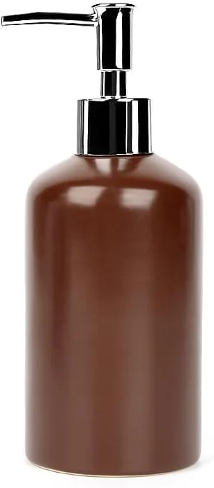 ست لوازم جانبی حمام سرامیکی ۴ تکه WPM WORLD PRODUCTS MART - قهوه ای - کیت کامل دکور حمام ما شامل جای مایع دستشویی یا لوسیون، جا مسواکی، لیوان و جای صابون است. ست لوازم جانبی حمام سرامیکی ۴ تکه WPM WORLD PRODUCTS MART - قهوه ای - کیت کامل دکور حمام ما شامل جای مایع دستشویی یا لوسیون، جا مسواکی، لیوان و جای صابون است.