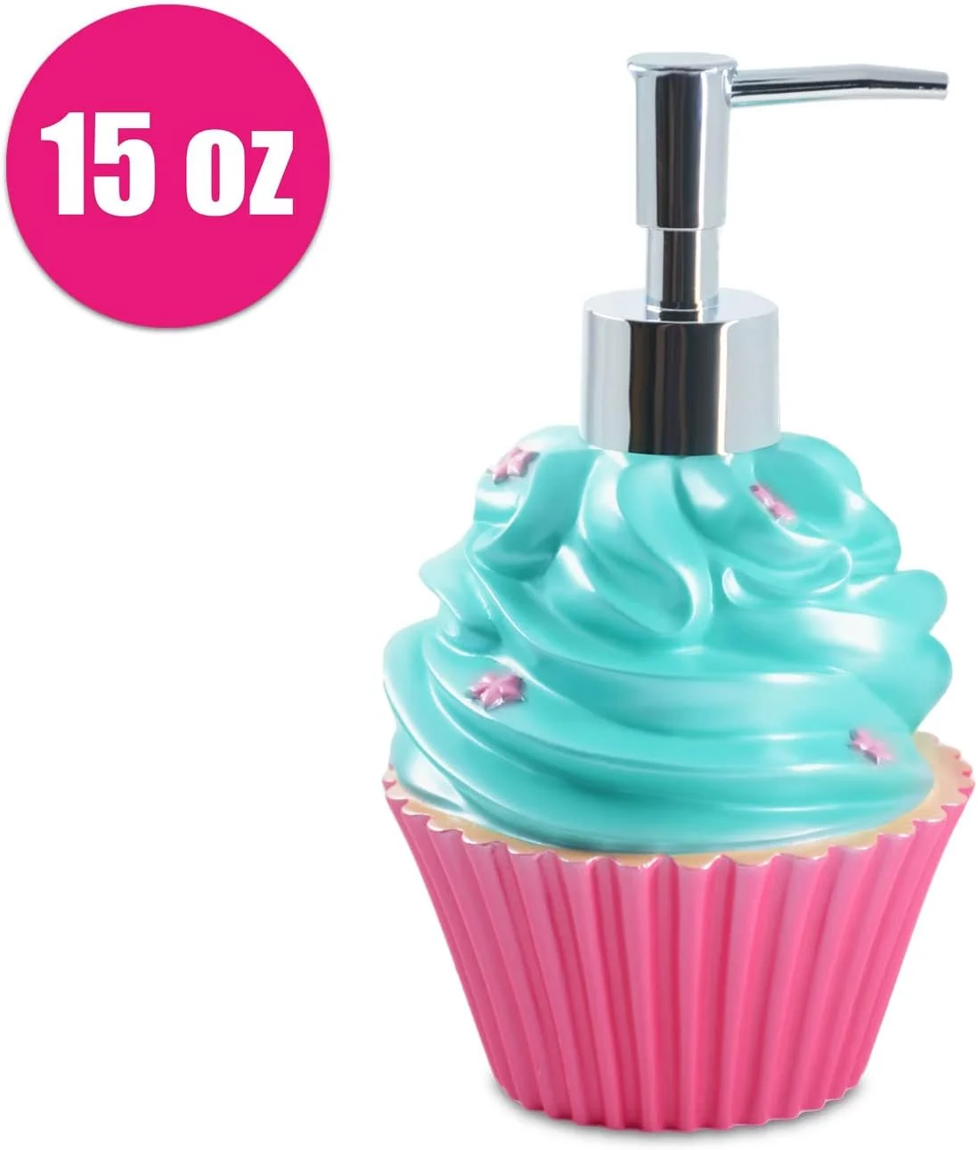 ست لوازم جانبی حمام 4 تکه با طرح بستنی شامل جا لوسیون/مایع دستشویی قیفی، لیوان، جا صابونی دوناتی، و جا مسواکی میلک شیک برای حمام کودکان (صورتی) ست لوازم جانبی حمام 4 تکه با طرح بستنی شامل جا لوسیون/مایع دستشویی قیفی، لیوان، جا صابونی دوناتی، و جا مسواکی میلک شیک برای حمام کودکان (صورتی)