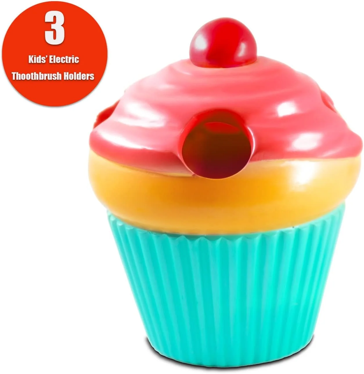 ست لوازم جانبی حمام 4 تکه با طرح بستنی شامل جا لوسیون/مایع دستشویی قیفی، لیوان، جا صابونی دوناتی، و جا مسواکی میلک شیک برای حمام کودکان (صورتی) ست لوازم جانبی حمام 4 تکه با طرح بستنی شامل جا لوسیون/مایع دستشویی قیفی، لیوان، جا صابونی دوناتی، و جا مسواکی میلک شیک برای حمام کودکان (صورتی)