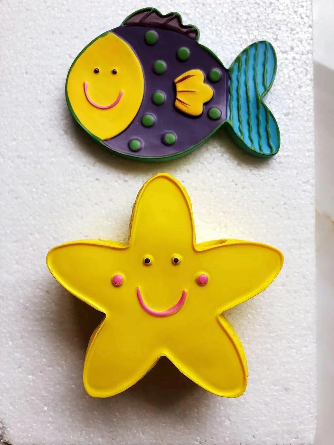 ست لوازم جانبی حمام طرح ماهی بامزه، 5 تکه، جنس رزین، مناسب برای کودکان و دکوراسیون منزل