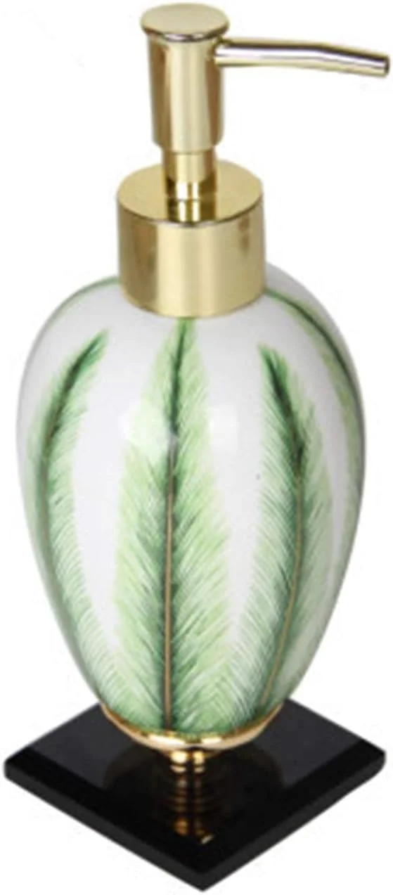 ست لوازم جانبی حمام منزل، شامل جا مایع دستشویی سرامیکی، جا مسواکی، لیوان شستشو و جا صابونی، مناسب برای حمام هتل