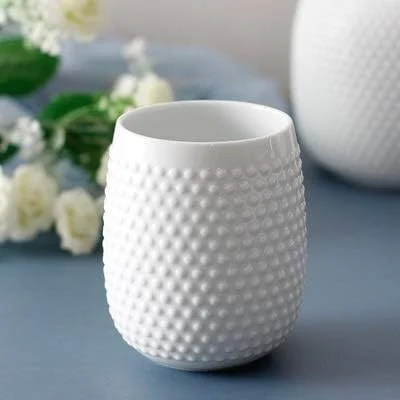 ست لوازم جانبی حمام YQBUER، ست شستشوی لوازم جانبی حمام، برس تمیز کننده، جا صابونی، برس توالت سرامیکی طرح گلف، لیوان شستشو، جا صابونی مناسب برای حمام هتل