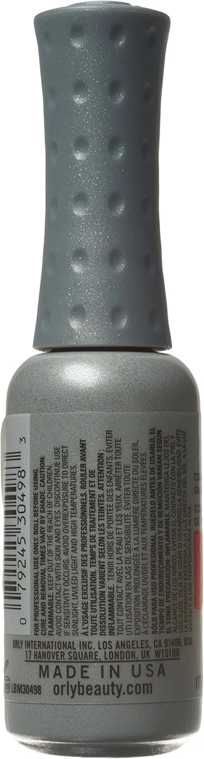 لاک ژل ناخن اورلی Gel Fx مدل 30498 Ablaze مناسب بانوان - 9 میل - نارنجی لاک ژل ناخن اورلی Gel Fx مدل 30498 Ablaze مناسب بانوان - 9 میل - نارنجی