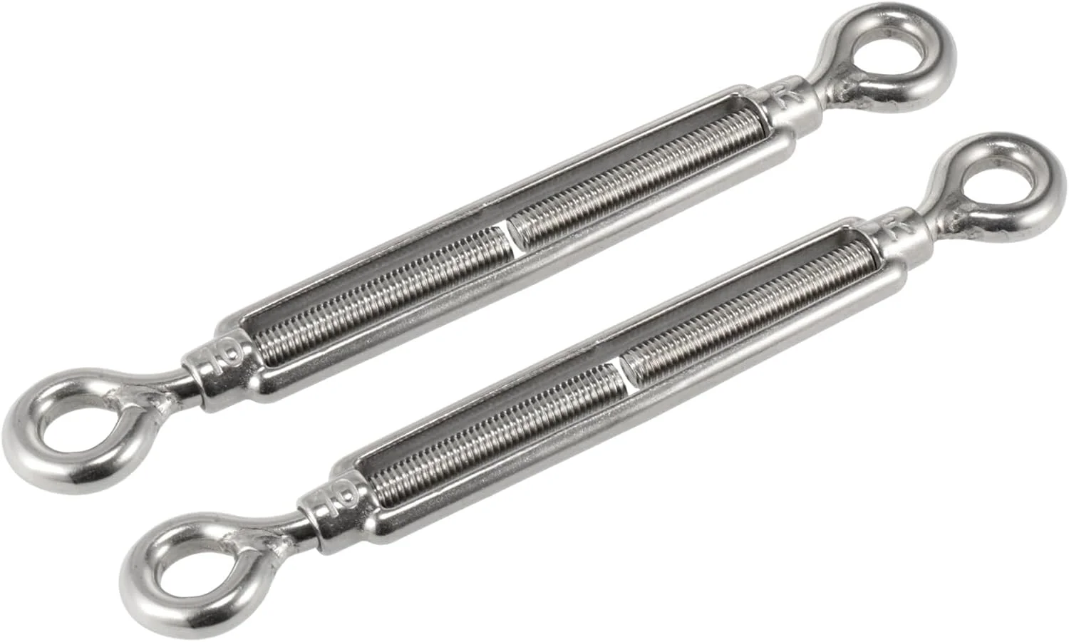 دو عدد بست فلزی M10 10mm نوع OO برای خودرو، جنس استیل ضد زنگ 304، طراحی شیک
