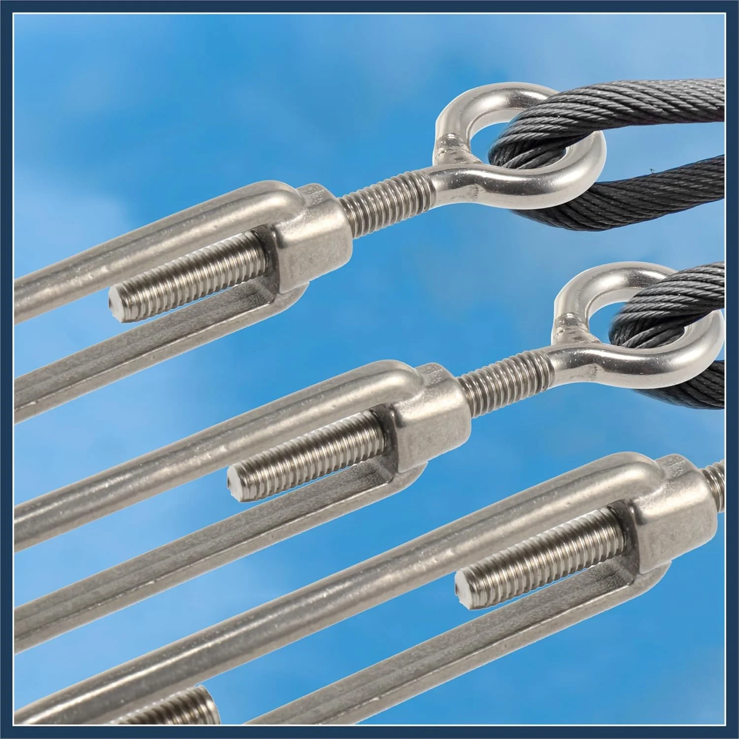 دو عدد بست فلزی M10 10mm نوع OO برای خودرو، جنس استیل ضد زنگ 304، طراحی شیک