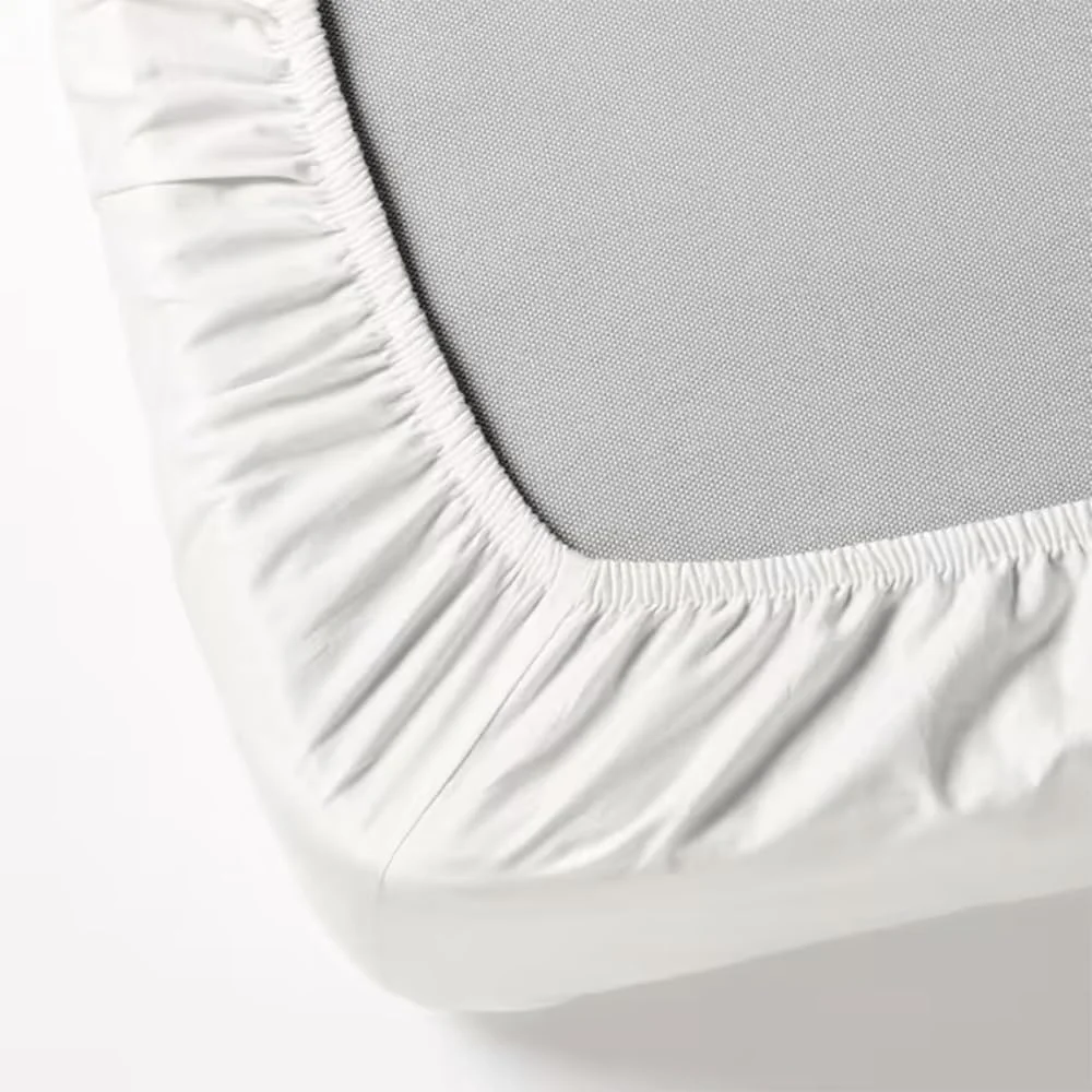 ملحفه کشدار کینگ (سفید) Orchard Exclusive (تکهای) بافته شده از جنس پنبه پرکال، نرم و لوکس، ملحفه تخت خواب با کیفیت هتل - 180 TC ملحفه کشدار کینگ (سفید) Orchard Exclusive (تکهای) بافته شده از جنس پنبه پرکال، نرم و لوکس، ملحفه تخت خواب با کیفیت هتل - 180 TC