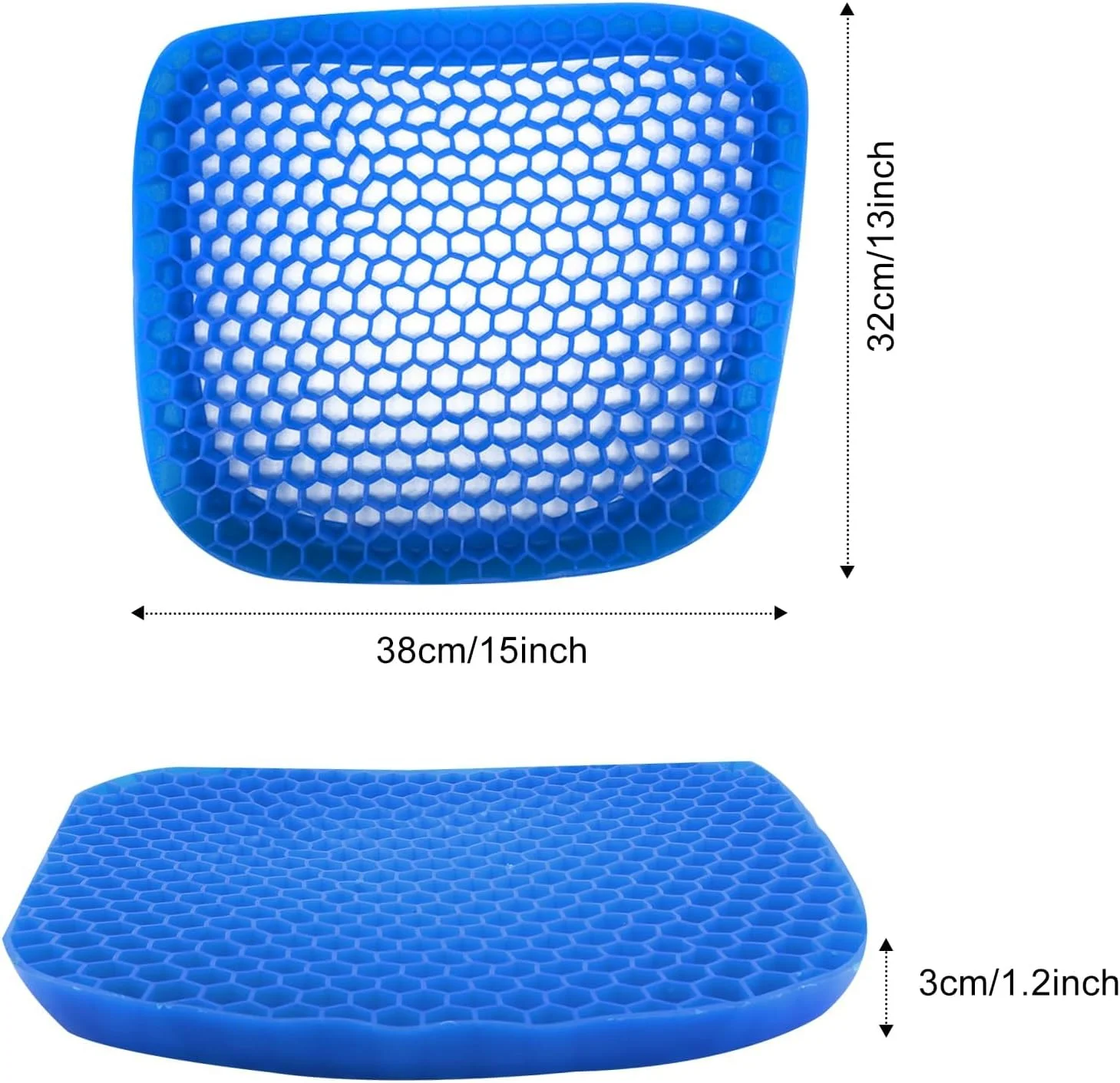 بالشتک نرم نشیمن NALACAL، بالشتک ژله ای صندلی برای تسکین فشار ناشی از نشستن، بالشتک لانه زنبوری خنک، برای تسکین درد دنبالچه و سیاتیک، برای نشستن طولانی مدت در خانه، محل کار و ماشین بالشتک نرم نشیمن NALACAL، بالشتک ژله ای صندلی برای تسکین فشار ناشی از نشستن، بالشتک لانه زنبوری خنک، برای تسکین درد دنبالچه و سیاتیک، برای نشستن طولانی مدت در خانه، محل کار و ماشین