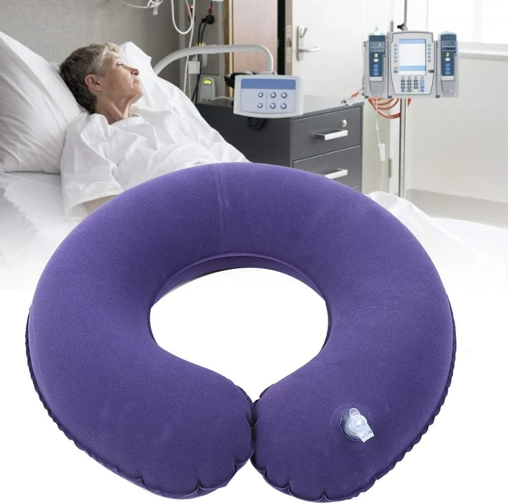 بالشتک صندلی بادی نالاکال، بالشتک حلقه ای ارتوپدی، درمان هموروئید، زخم بستر، درد دنبالچه پس از جراحی، با پمپ بادی برای صندلی اداری و سالمندان