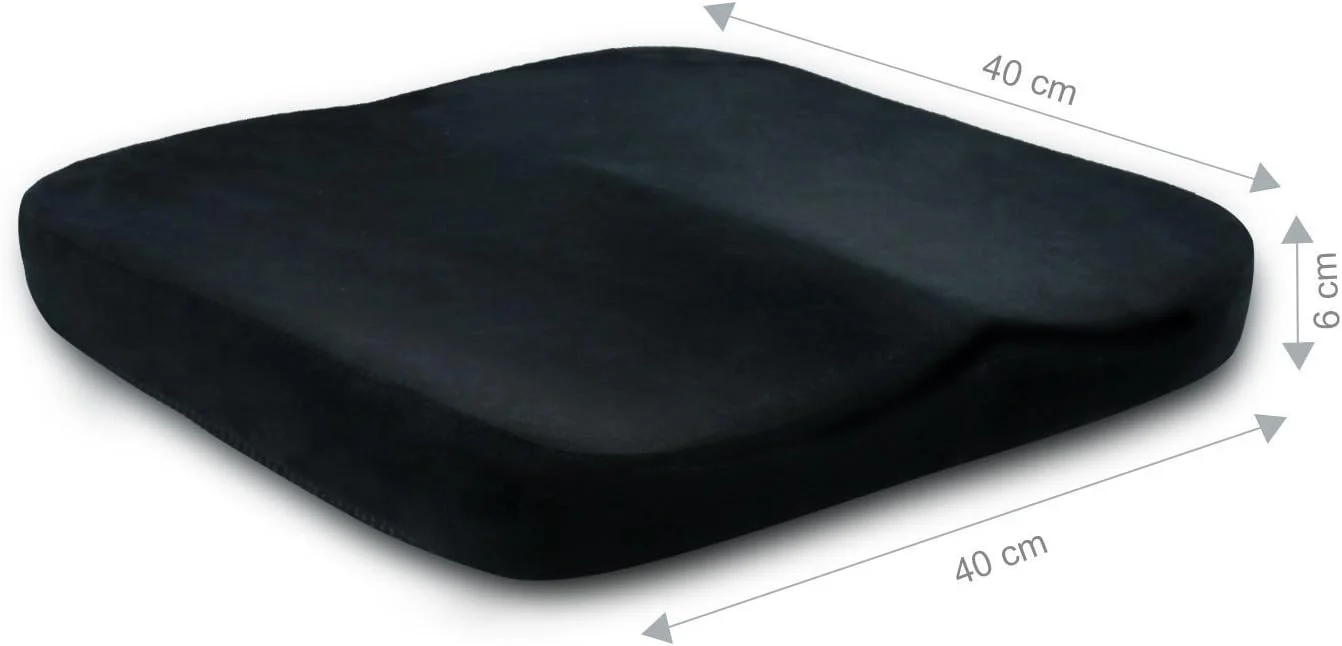 بالشتک صندلی فوم حافظه دار AYF، بالشتک نرم صندلی اداری با دسته حمل، روکش قابل شستشو، بالشتک دنبالچه راحت برای پد صندلی صندلی اداری خانگی، صندلی ماشین، ویلچر - مشکی بالشتک صندلی فوم حافظه دار AYF، بالشتک نرم صندلی اداری با دسته حمل، روکش قابل شستشو، بالشتک دنبالچه راحت برای پد صندلی صندلی اداری خانگی، صندلی ماشین، ویلچر - مشکی