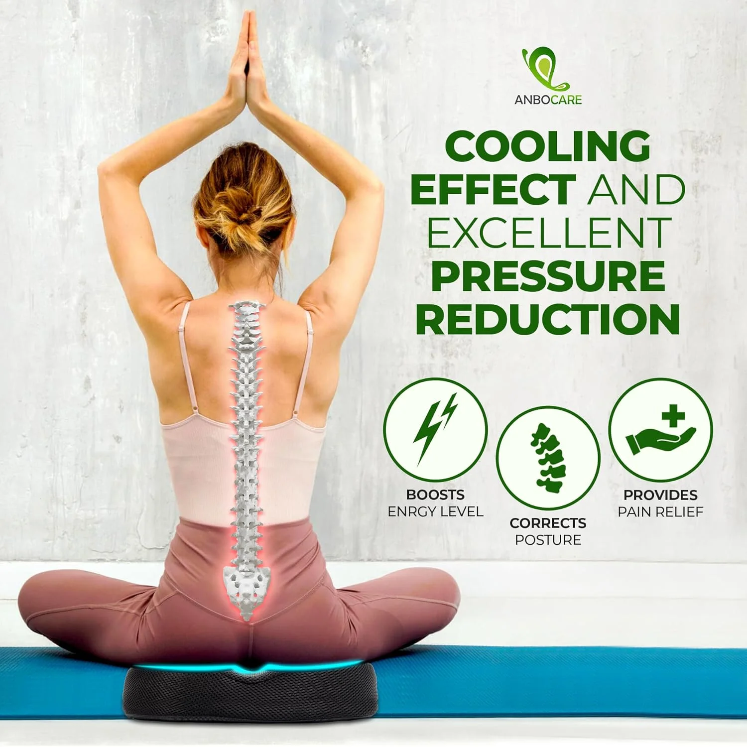 بالشتک نشیمن طبی دوناتی - فوم حافظه دار ارتوپدی برای درد دنبالچه، بواسیر، زخم بستر، بعد از زایمان، پروستات، استخوان دنبالچه و درد سیاتیک بالشتک نشیمن طبی دوناتی - فوم حافظه دار ارتوپدی برای درد دنبالچه، بواسیر، زخم بستر، بعد از زایمان، پروستات، استخوان دنبالچه و درد سیاتیک