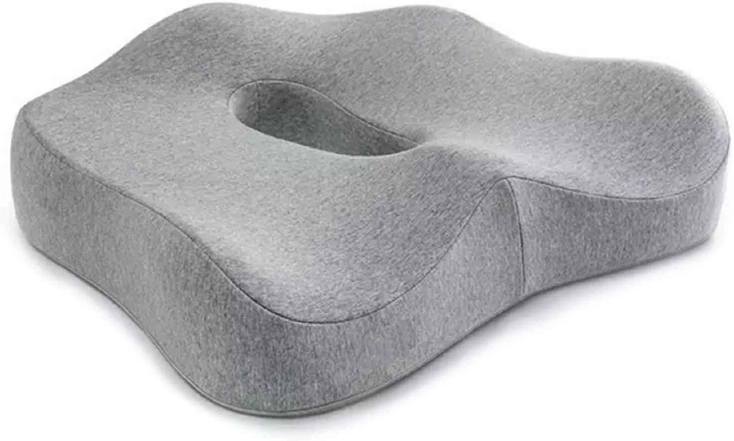 بالشتک دنبالچه تنفسی فوم حافظه دار ضخیم برای رانندگی و کار، راحتی و کاهش فشار بالشتک دنبالچه تنفسی فوم حافظه دار ضخیم برای رانندگی و کار، راحتی و کاهش فشار