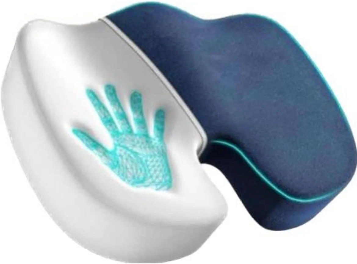 بالشتک نشیمنگاهی تندر کر برای تسکین درد دنبالچه، سیاتیک، پشتیبانی از کمر و تسکین درد، با روکش قابل جابجایی برای صندلی اداری/خانگی (بالای 80 کیلوگرم) بالشتک نشیمنگاهی تندر کر برای تسکین درد دنبالچه، سیاتیک، پشتیبانی از کمر و تسکین درد، با روکش قابل جابجایی برای صندلی اداری/خانگی (بالای 80 کیلوگرم)