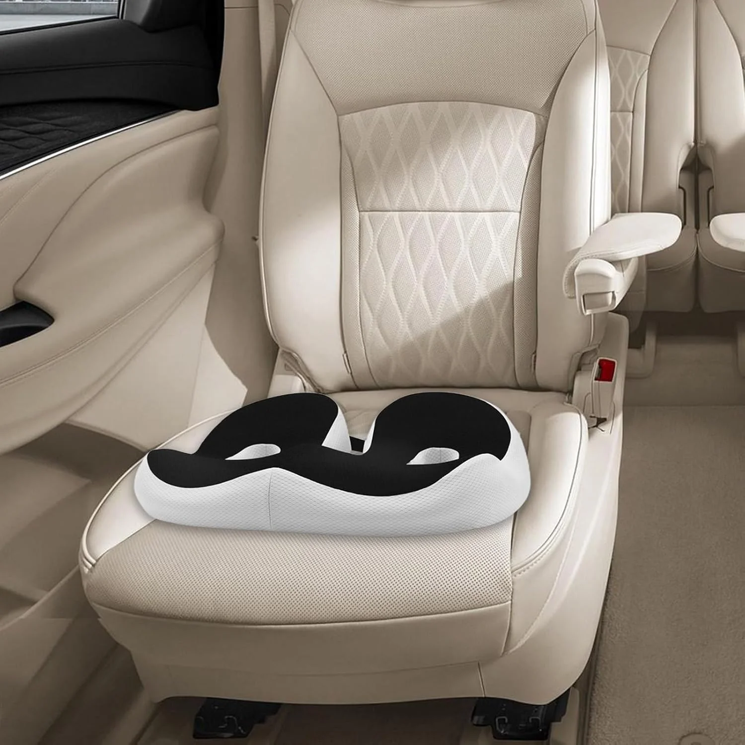 بالشتک فومی صندلی خودرو - بالشتک فومی راحت برای صندلی ماشین | روکش قابل جابجایی برای کارمندان و دانشجویان که ساعات طولانی می نشینند، برای یادگیری و نوشتن بالشتک فومی صندلی خودرو - بالشتک فومی راحت برای صندلی ماشین | روکش قابل جابجایی برای کارمندان و دانشجویان که ساعات طولانی می نشینند، برای یادگیری و نوشتن