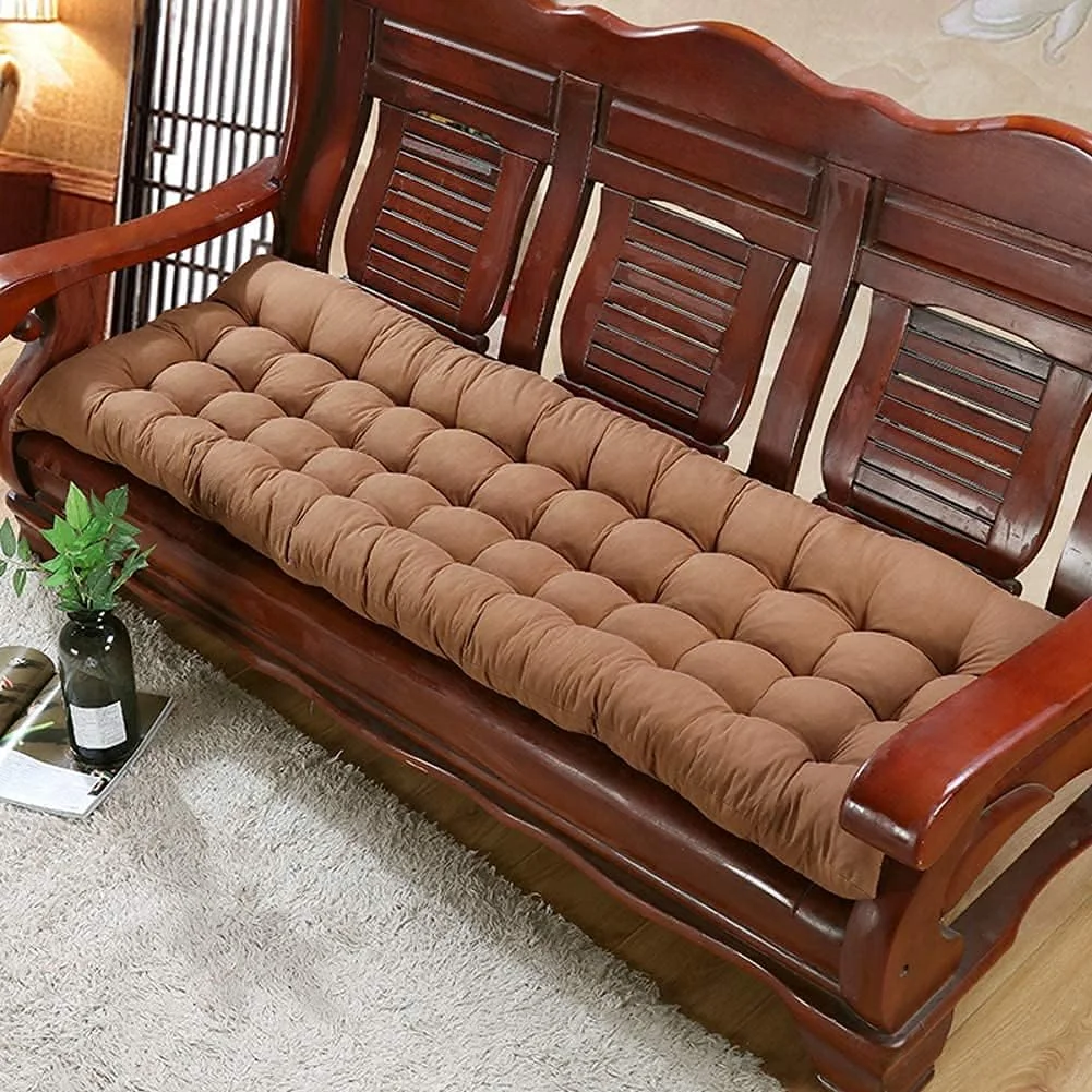 بالشتک نیمکتی راحت برای صندلی های ۲ و ۳ نفره، پد ضخیم برای نشیمن مبل، تشک تعویضی برای تاب فضای باز، تشک مستطیلی برای تخت آفتابگیر، پد قابل شستشو برای صندلی آفتابگیر بالشتک نیمکتی راحت برای صندلی های ۲ و ۳ نفره، پد ضخیم برای نشیمن مبل، تشک تعویضی برای تاب فضای باز، تشک مستطیلی برای تخت آفتابگیر، پد قابل شستشو برای صندلی آفتابگیر