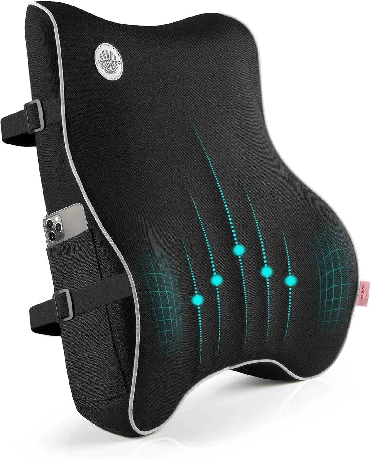 بالشتک پشتی طبی، پشتیبانی مموری فوم برای صندلی اداری، صندلی کامپیوتر، صندلی ماشین، صندلی تکیه گاه دار و مبل با روکش توری سه بعدی قابل تنفس، طراحی ارگونومیک تکیه گاه ارتوپدی برای تسکین درد کمر بالشتک پشتی طبی، پشتیبانی مموری فوم برای صندلی اداری، صندلی کامپیوتر، صندلی ماشین، صندلی تکیه گاه دار و مبل با روکش توری سه بعدی قابل تنفس، طراحی ارگونومیک تکیه گاه ارتوپدی برای تسکین درد کمر